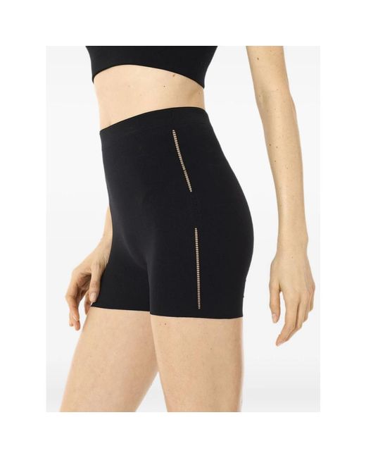 Wolford Black Short Shorts