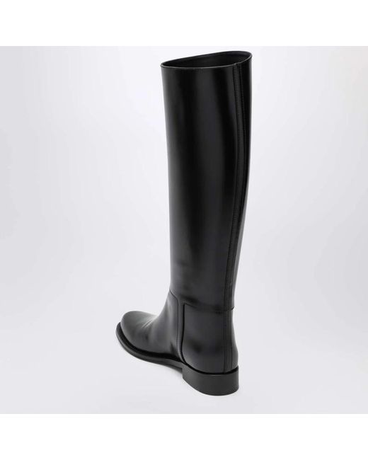 Saint Laurent Black High Boots