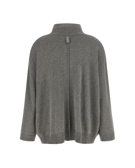 Alberta Ferretti Gray Turtlenecks