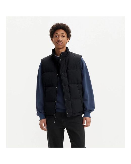 Vests di Levi's in Black da Uomo