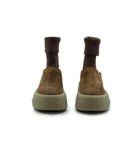 Vic Matié Green Brauner stiefelette