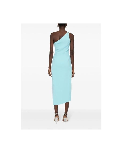 David Koma Blue Midi Dresses