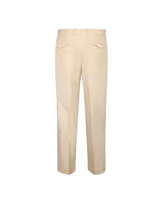 Dell'Oglio Natural Suit Trousers for men