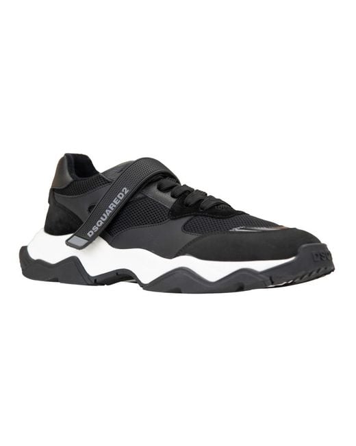 DSquared² Black Sneakers for men