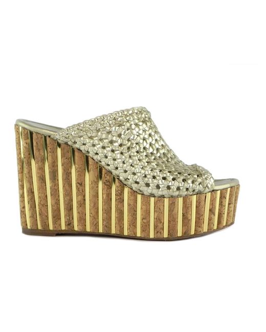 Wedges di Pons Quintana in Metallic