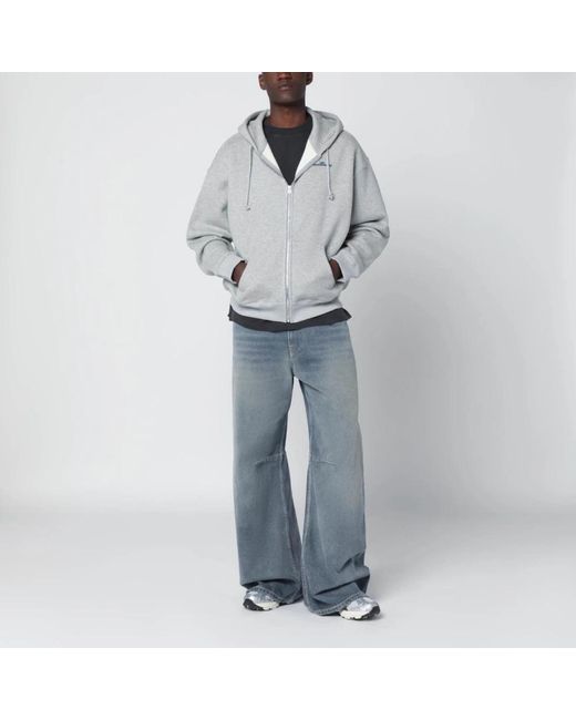 AWAKE NY Gray Zip-Throughs for men