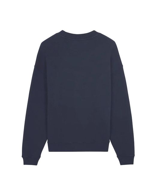 Maison Kitsuné Blue Sweatshirts for men