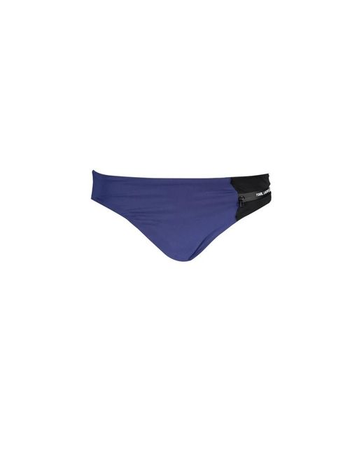 Karl Lagerfeld Blue Bikinis