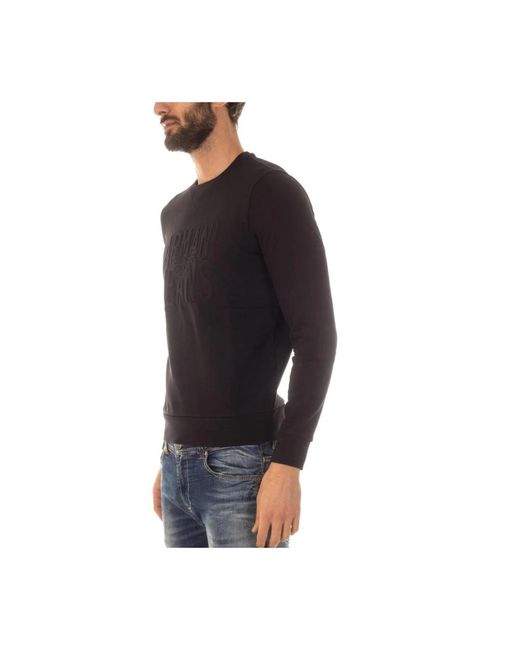 Armani Jeans Black Sweatshirts for men