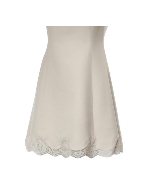 Valentino Garavani Natural Short Dresses