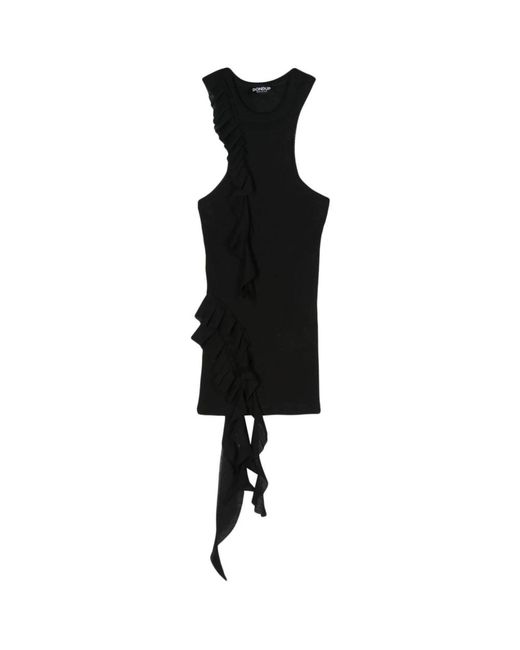 Dondup Black Short Dresses