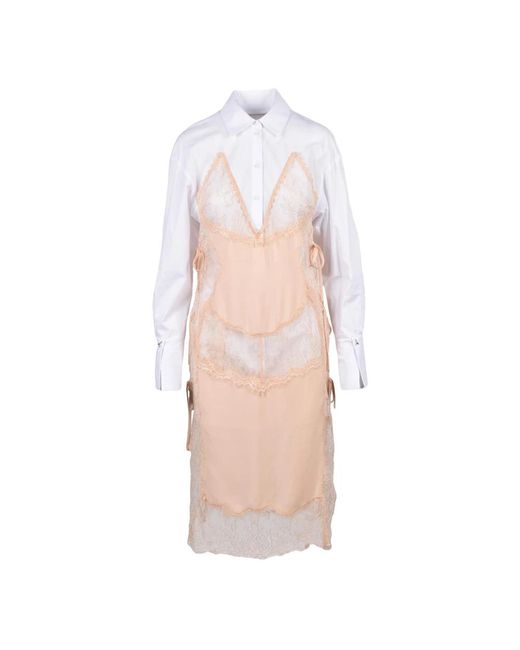 Patrizia Pepe Pink Midi Dresses