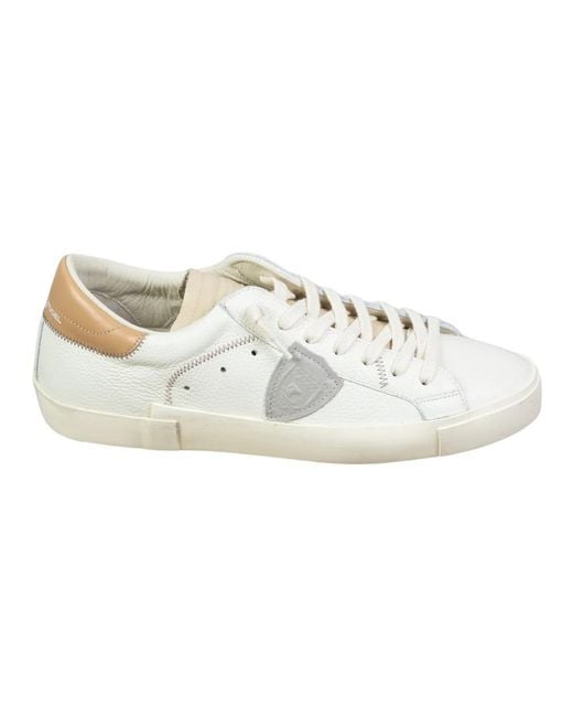 Philippe Model White Sneakers for men