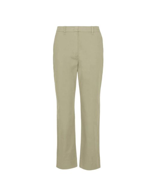 Bomboogie Green Straight Trousers