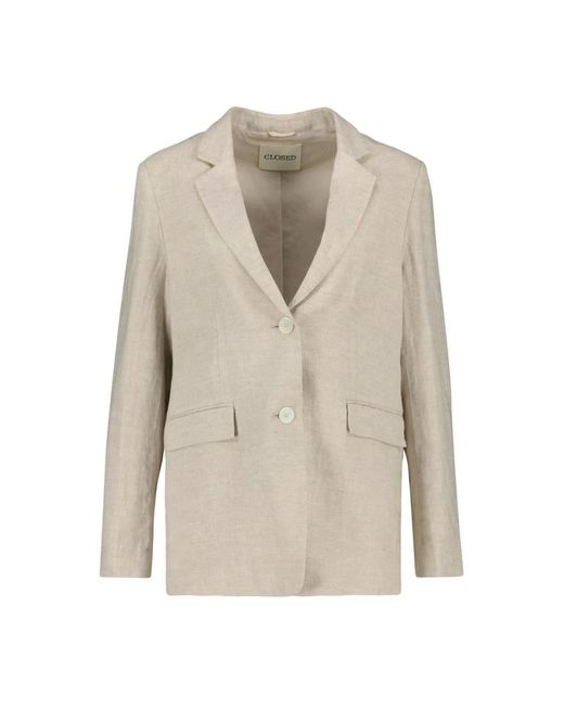 Closed Lola Blazer in het Natural
