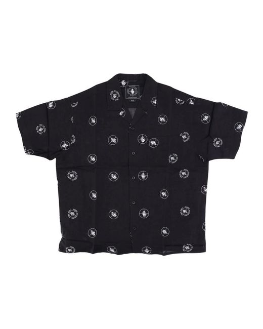 Element Black Short Sleeve Shirts for men