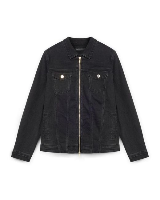 Denim Jackets FIORELLA RUBINO de color Black