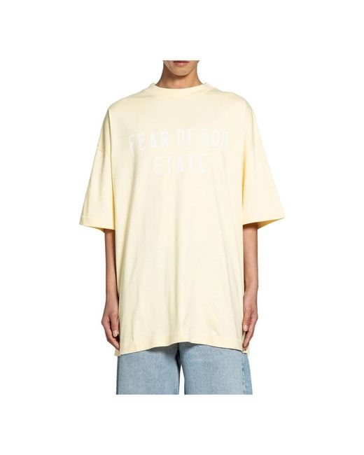 Fear Of God Natural T-Shirts for men