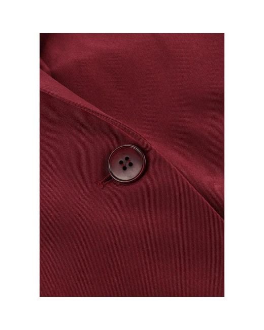 Ydence Red Bordeauxrote Elegante Blazer Maisie