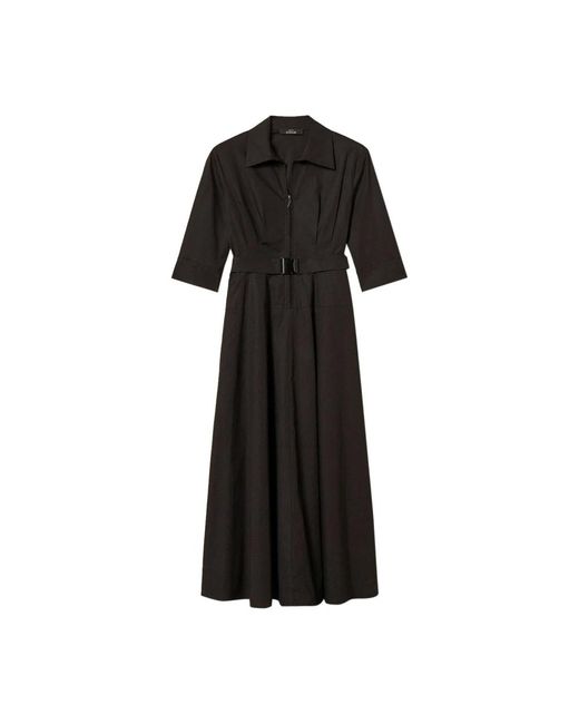 Actitude Black Midi Dresses