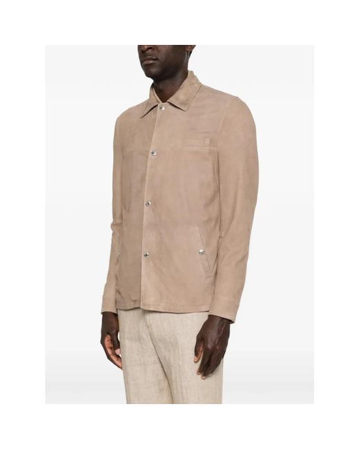 Barba Napoli Natural Leather Jackets for men