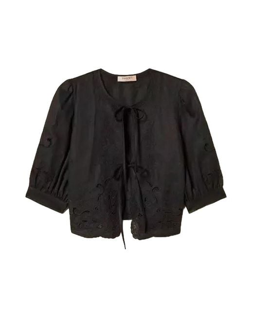 Twinset Black Blouses