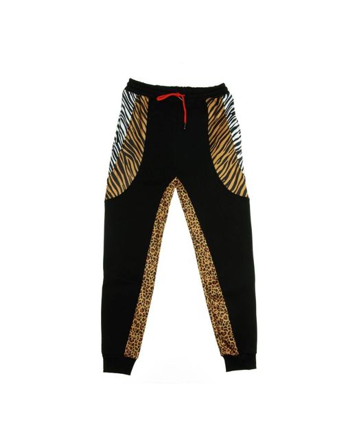 DOLLY NOIRE Black Sweatpants for men