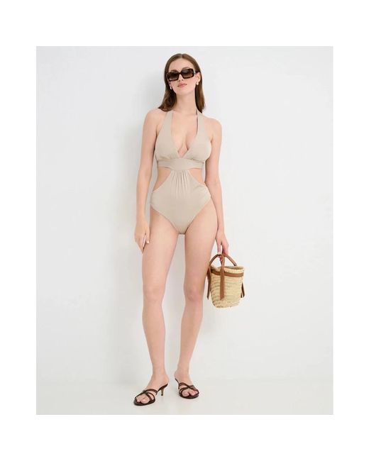 Max Mara Badmode ,Cassie One-Piece Badpak in het White