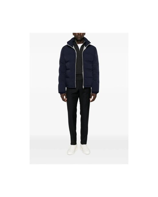 Winter Jackets Brunello Cucinelli de hombre de color Blue