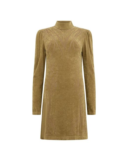 Alberta Ferretti Green Short Dresses