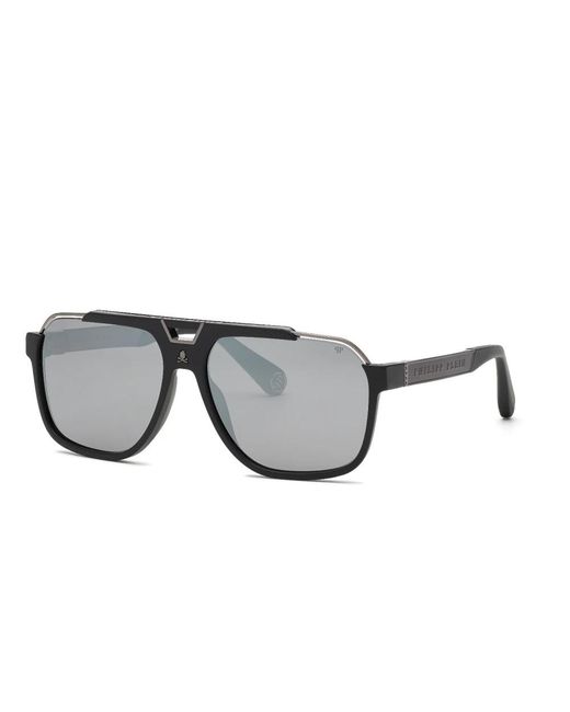 Philipp Plein Metallic Sunglasses for men