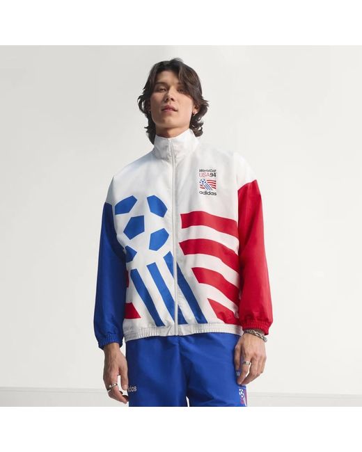 Training Jackets Adidas de hombre de color Blue