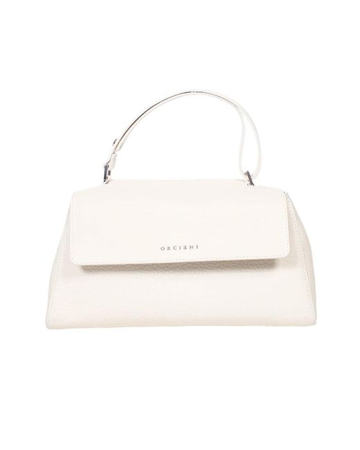 Orciani White Handbags