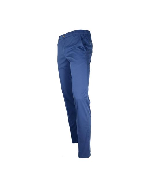 Meyer Blue Chinos for men