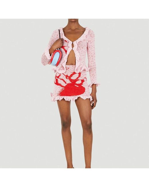 Louise Lyngh Bjerregaard Red Cardigans