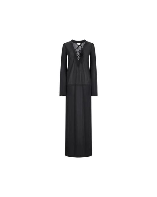 ANDAMANE Black Maxi Dresses