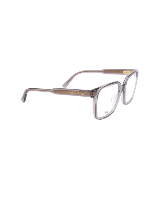 Glasses Dior de color Metallic