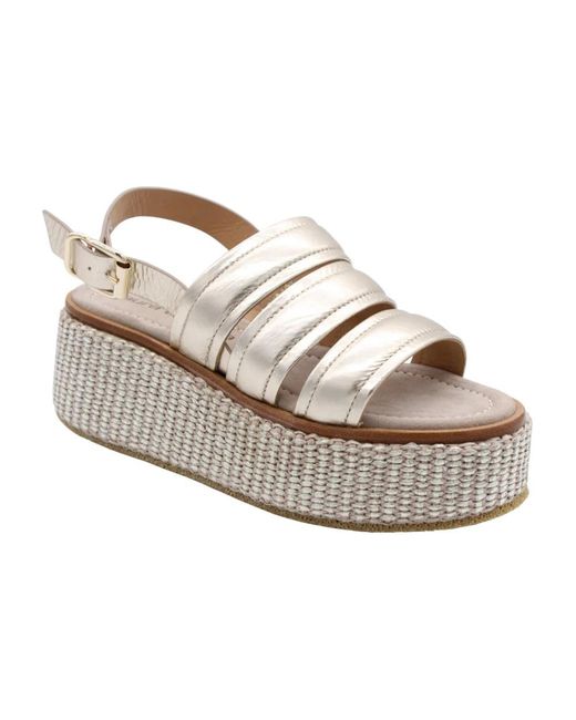 Laura Bellariva Gray Wedges