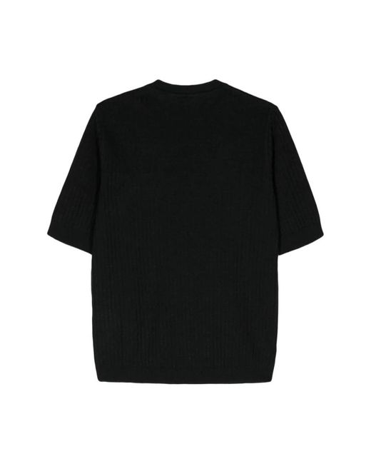 Lardini Black T-Shirts for men
