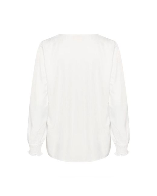 Cream White Blouses