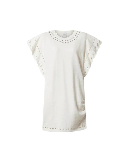 Isabel Marant White Short Dresses