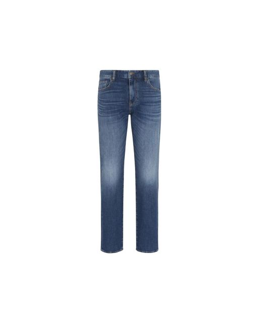 ARMANI EXCHANGE Blue Slim Fit Jeans for men