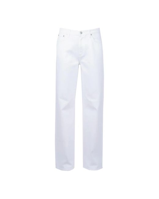 Roy Rogers White Straight Jeans