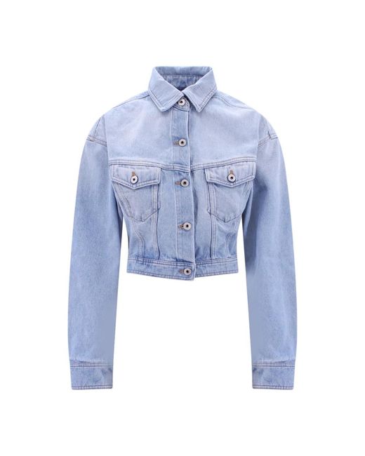 Off-White c/o Virgil Abloh Blue Denim Jackets