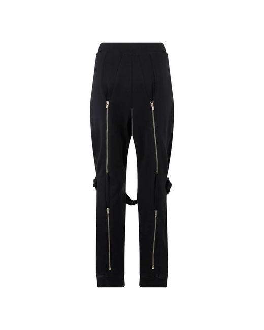 Moschino Elegante Broek Met Hoge Taille in het Black voor heren