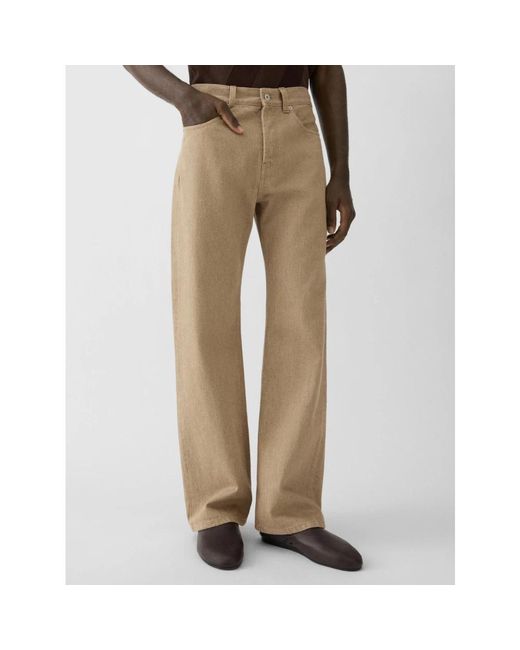 Jacquemus Natural Wide Jeans for men