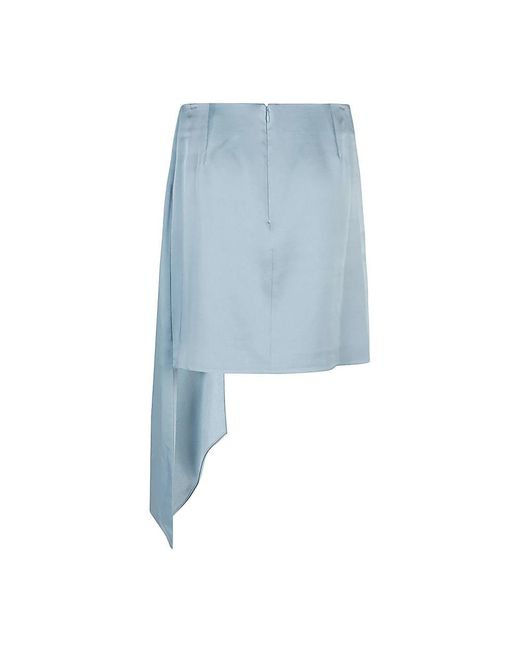 Jonathan Simkhai Blue Short Skirts