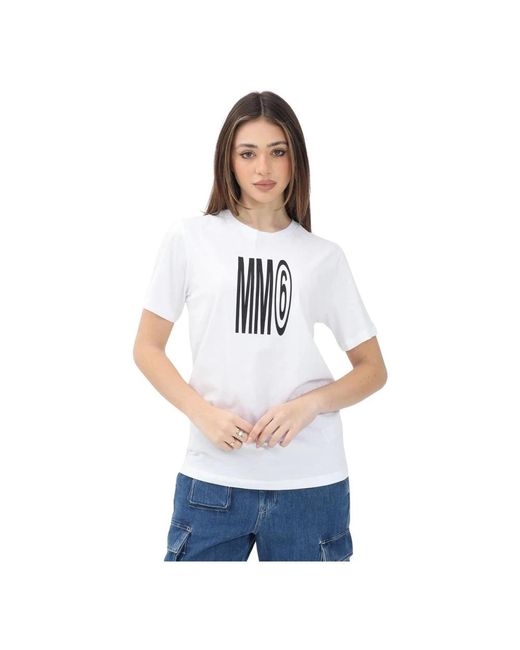Maison Margiela T-Shirts in het White