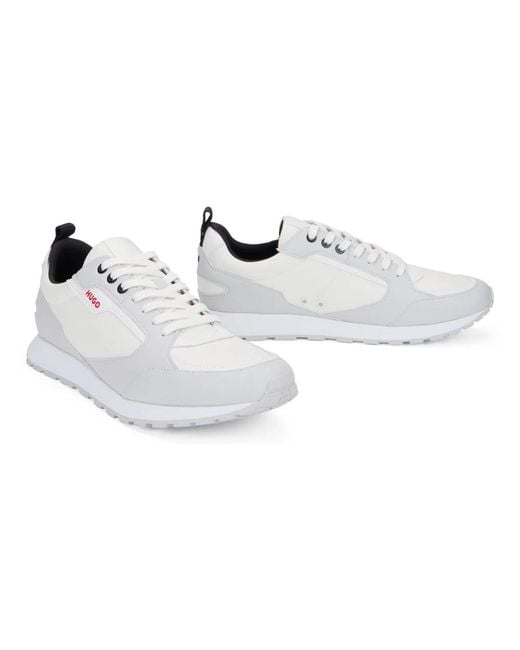 HUGO White Sneakers for men