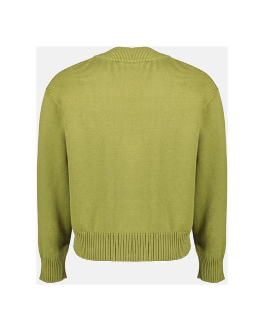 AMI Green Cardigans for men